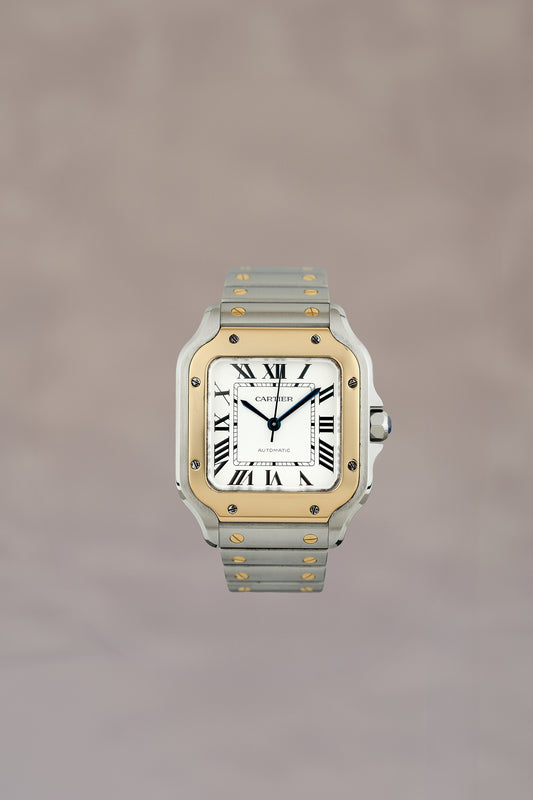 Cartier Santos De Cartier Two Tone
