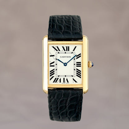Cartier Tank Solo Yellow Gold