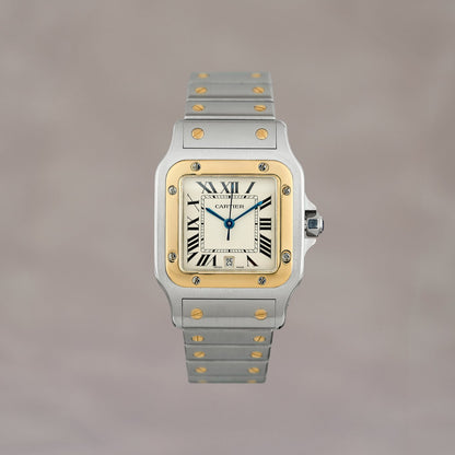 Cartier Santos Galbee Two Tone