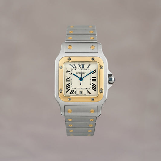 Cartier Santos Galbee Two Tone