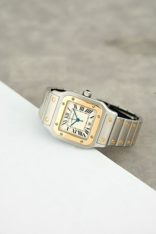 Cartier Santos Galbee Medium Two Tone