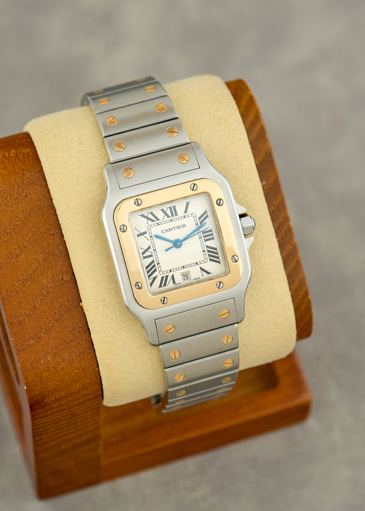 Cartier Santos Galbee Two Tone
