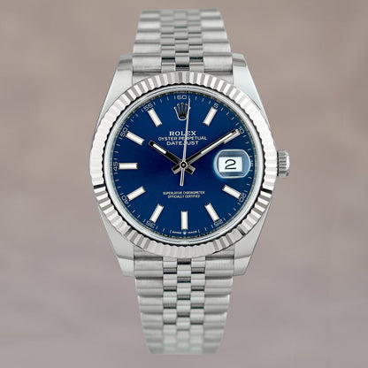 Rolex Datejust 41 Blue Dial