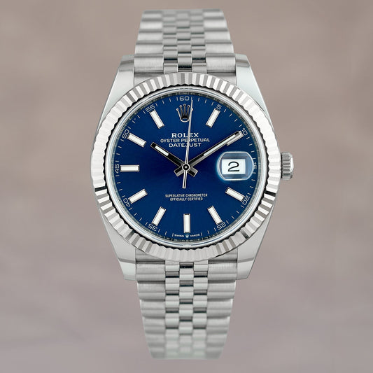 Rolex Datejust 41 Blue Dial