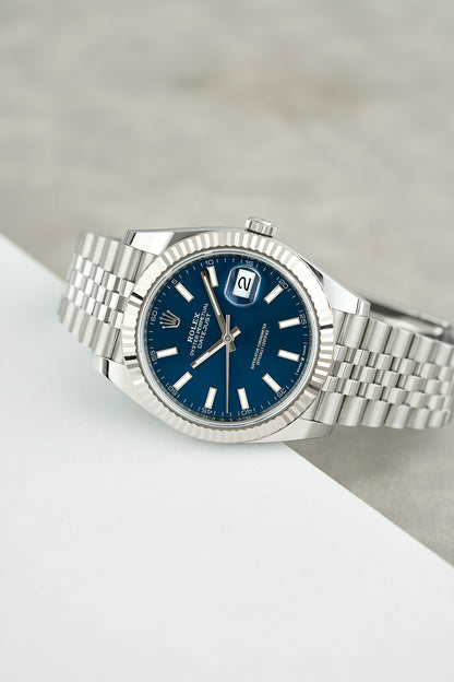 Rolex Datejust 41 Blue Dial 126334 2022