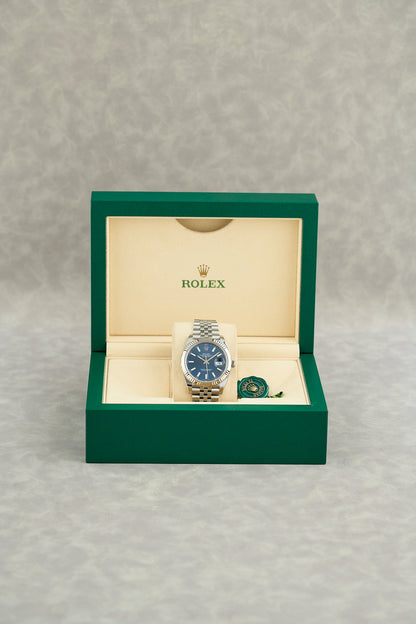Rolex Datejust 41 Blue Dial 126334 2022