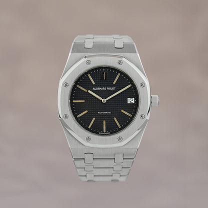 Audemars Piguet Royal Oak Jumbo Black Dial 5402