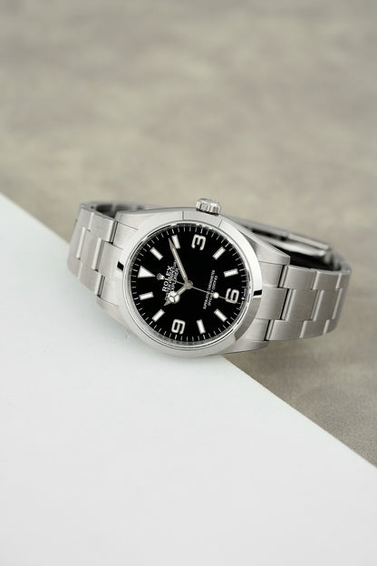 Rolex Explorer I 36 Black 124270 2026 (Brand New)