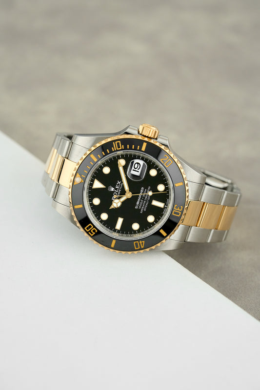 Rolex Submariner 41 Two Tone Yellow Gold 126613LN 2023