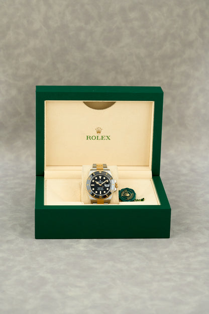 Rolex Submariner Two Tone Yellow Gold