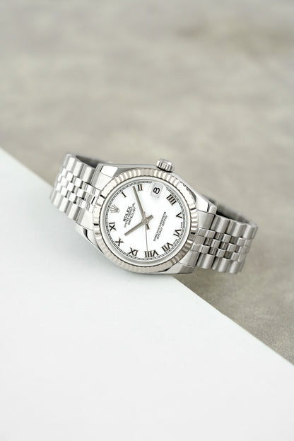Rolex Datejust 31 White Roman 178274 2012