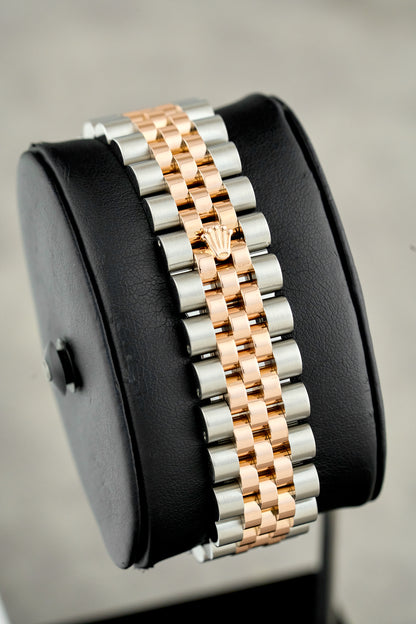 Rolex Datejust 36 Two Tone Everose Tahitian Mother of Pearl