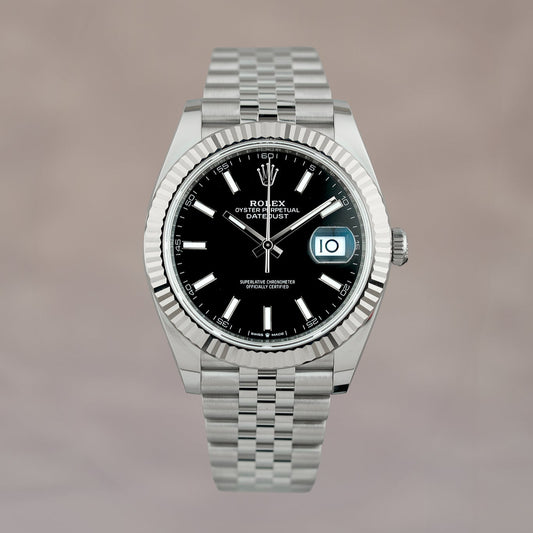 Rolex Datejust 41 Black Dial