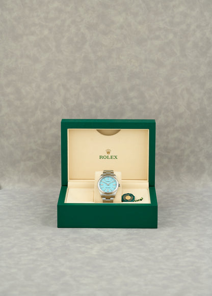 Rolex Oyster Perpetual 41 Tiffany Blue