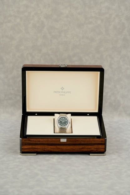 Patek Philippe Twenty~4 Green Dial With Diamond Bezel