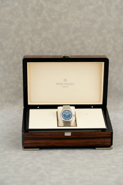 Patek Philippe Twenty~4 Blue Dial With Diamond Bezel (Brand New)