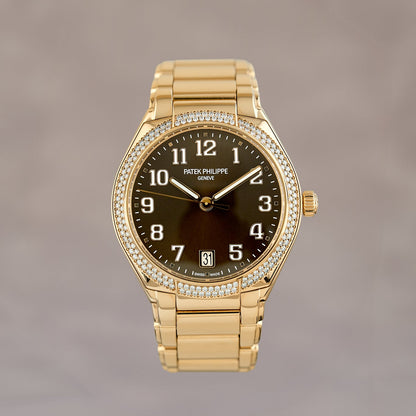 Patek Philippe Twenty~4 Rose Gold Diamond Bezel