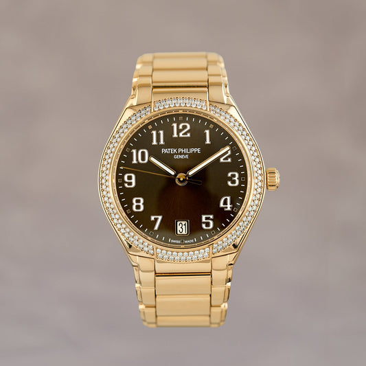 Patek Philippe Twenty~4 Rose Gold Diamond Bezel