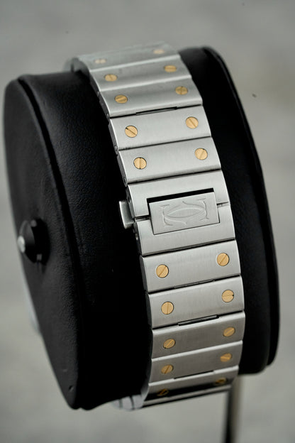 Cartier Santos De Cartier Large Two Tone Yellow Gold W2SA0009 2020