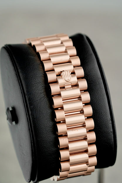 Rolex Day-Date 40 Everose Choco Ombre Dial