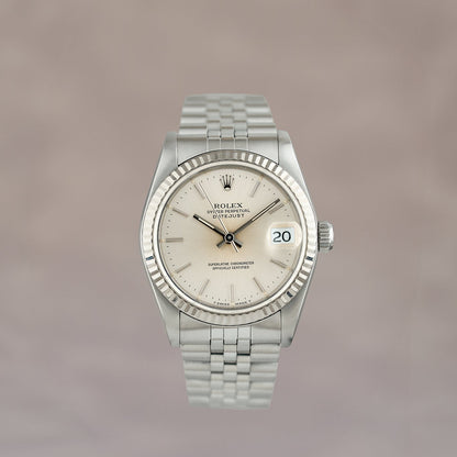 Rolex Datejust 31 Silver Dial