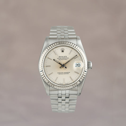 Rolex Datejust 31 Silver Dial