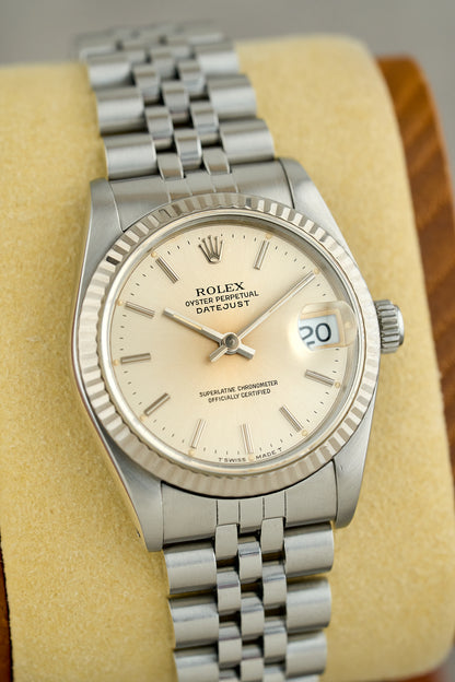 Rolex Datejust 31 Silver Dial