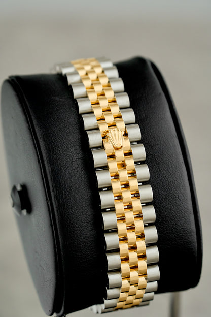 Rolex Datejust 31 Two Tone Yellow Gold Mother Of Pearl Dial With Diamonds (Brand New)