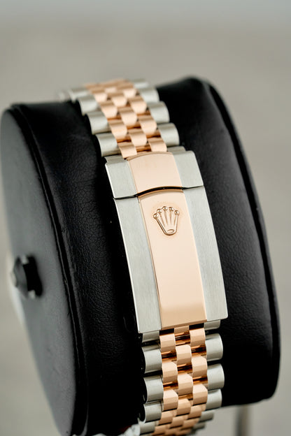 Rolex Datejust 36 Two Tone Everose Mother Of Pearl Dial With Diamonds (Brand New)