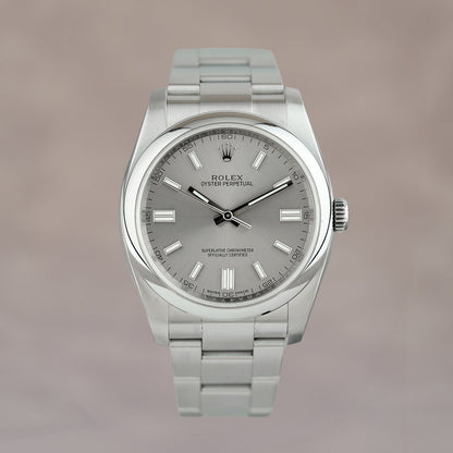 Rolex Oyster Perpetual 36 Silver Dial