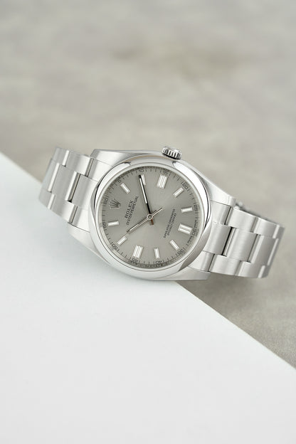 Rolex Oyster Perpetual 36 Silver Dial
