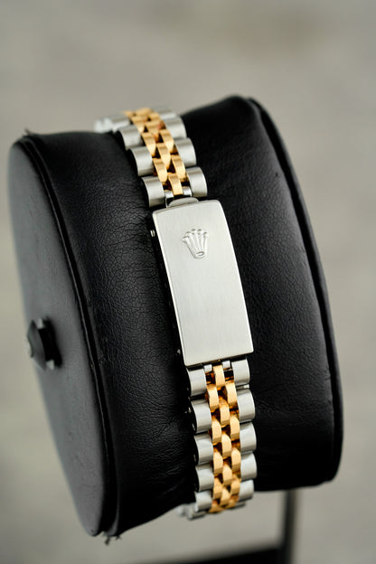 Rolex Datejust 26 Two Tone Yellow Gold Mother Of Pearl Roman