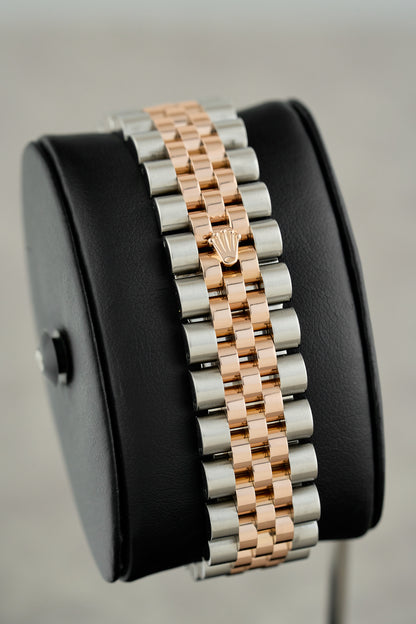 Rolex Datejust 36 Two Tone Everose Sundust Dial 116231 2011