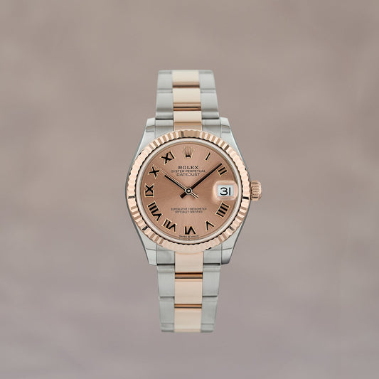 Rolex Datejust 31 Two Tone Everose Salmon Roman Dial 278271 2022