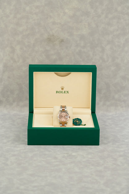 Rolex Datejust 31 Two Tone Everose Salmon Roman Dial 278271 2022