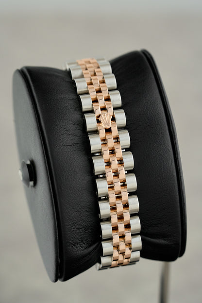 Rolex Datejust 26 Two Tone Everose Tahitian Mother Of Pearl