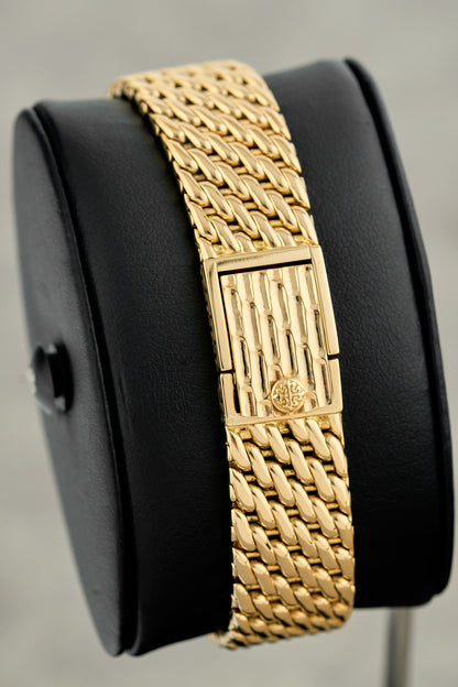 Patek Philippe Elipse Yellow Gold Blue Dial