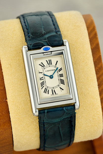 Cartier Tank Basculante White Dial 2405