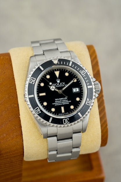 Rolex Sea-Dweller Black Pre-Ceramic 16600 1999