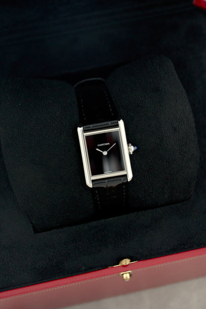 Cartier Tank Black Dial (Brand New)