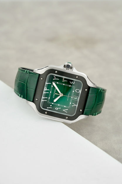 Cartier Santos De Cartier Green Arab Dial WSSA0055 2025