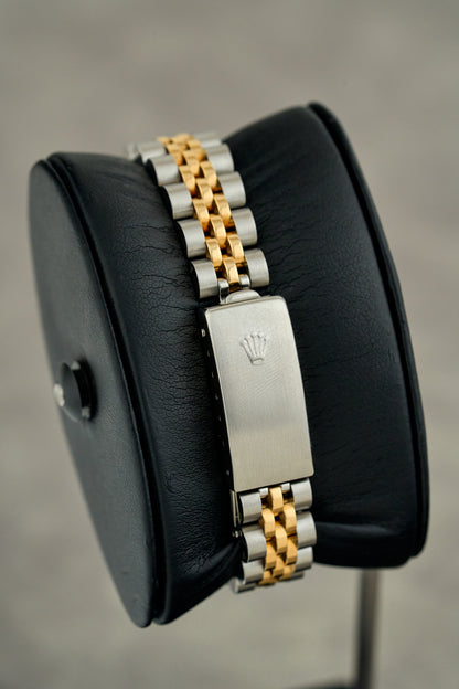 Rolex Oyster Perpetual 26 Two Tone Yellow Gold Champagne Dial 67193 1992