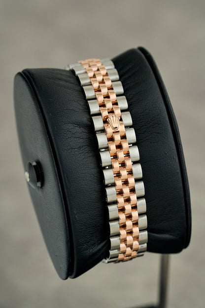 Rolex Datejust 28 Two Tone Everose Choco Dial Diamond IX & Star Diamonds 279171 2018