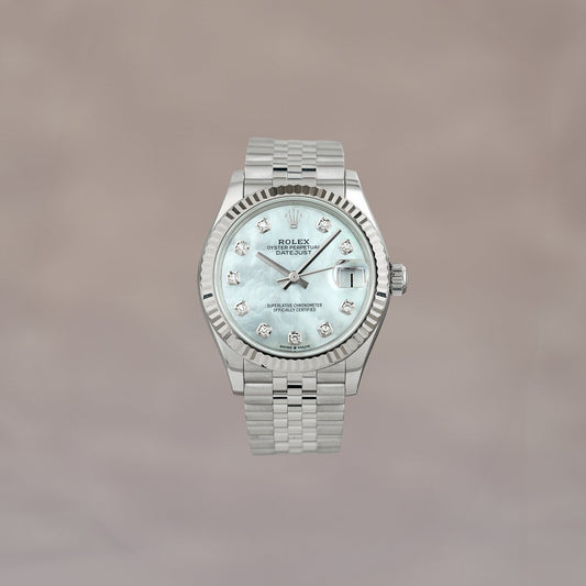 Rolex Datejust 31 Mother Of Pearl Dial With Diamonds 278274 2020