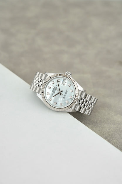 Rolex Datejust 31 Mother Of Pearl Dial With Diamonds 278274 2020