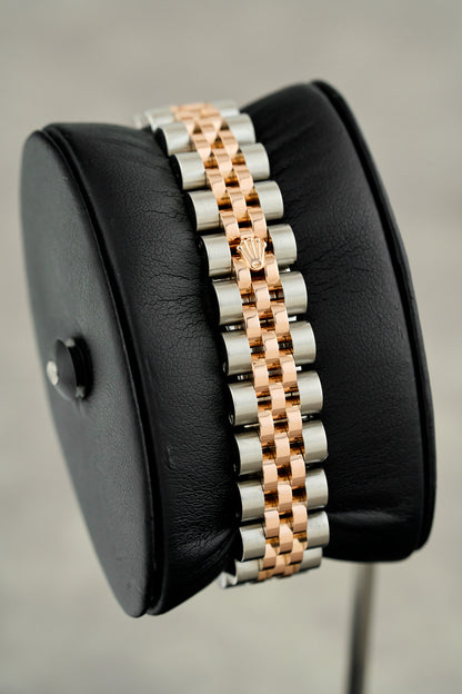 Rolex Datejust 26 Two Tone Everose Mother Of Pearl Dial With Diamonds 179171 2016