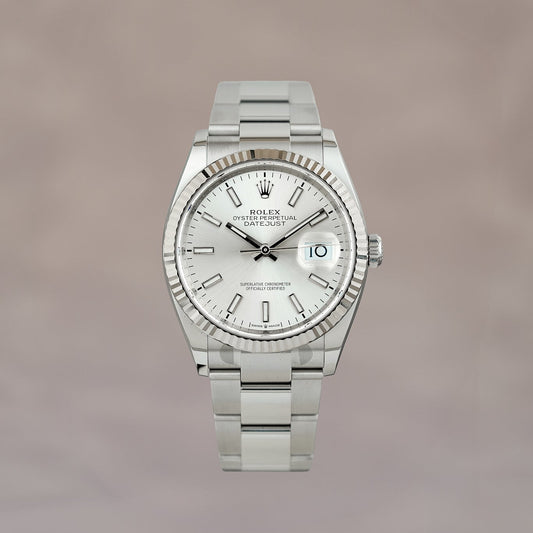 Rolex Datejust 36 Silver Dial 126234 2025 (Brand New)