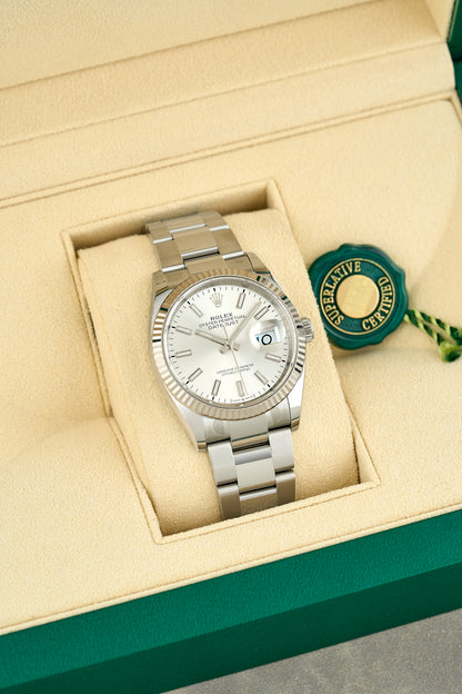 Rolex Datejust 36 Silver Dial 126234 2025 (Brand New)