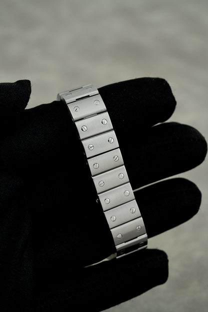 Cartier Santos Galbee Small White Dial 1565