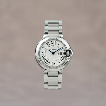 Cartier Ballon Bleu 28 White Dial W69010Z4 2019